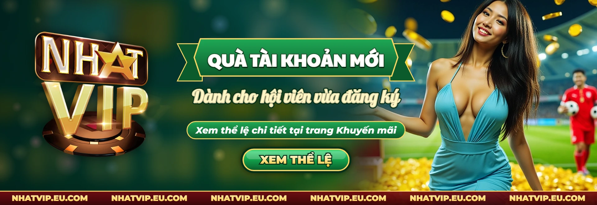 Banner quà tài khoản mới Nhatvip