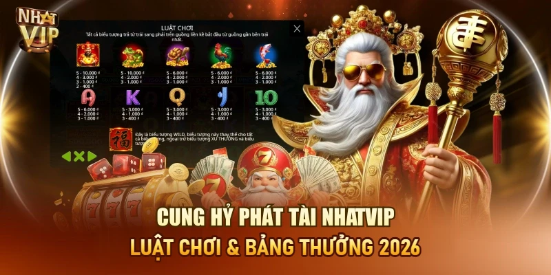 Cung Hỷ Phát Tài Nhatvip – Nổ Hũ 243 Cách Thắng, Jackpot Khủng Cung Hỷ Phát Tài Nhatvip – Nổ Hũ 243 Cách Thắng, Jackpot Khủng