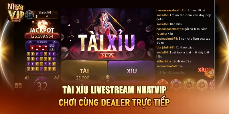Tài Xỉu Livestream Nhatvip – Bàn Live Minh Bạch, Dealer Xinh Tài Xỉu Livestream Nhatvip – Bàn Live Minh Bạch, Dealer Xinh